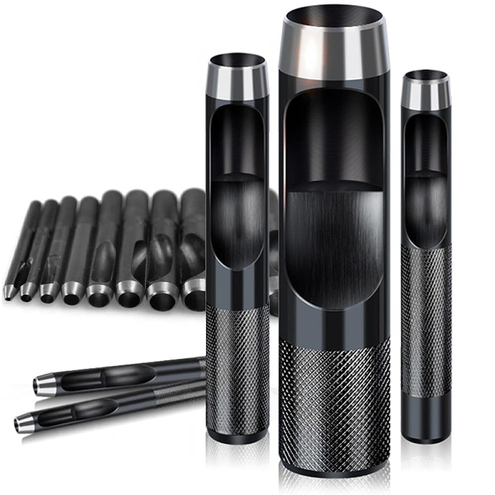 1 sztuk 1-25mm Okrągły Stal Skórzany Craft Hollow Dziurkacz Narzędzie Frez Praca dla Pasek Pasek Pas Do Zegarka Pasek Plastikowe Drewno DIY Dziurkacz, 25mm