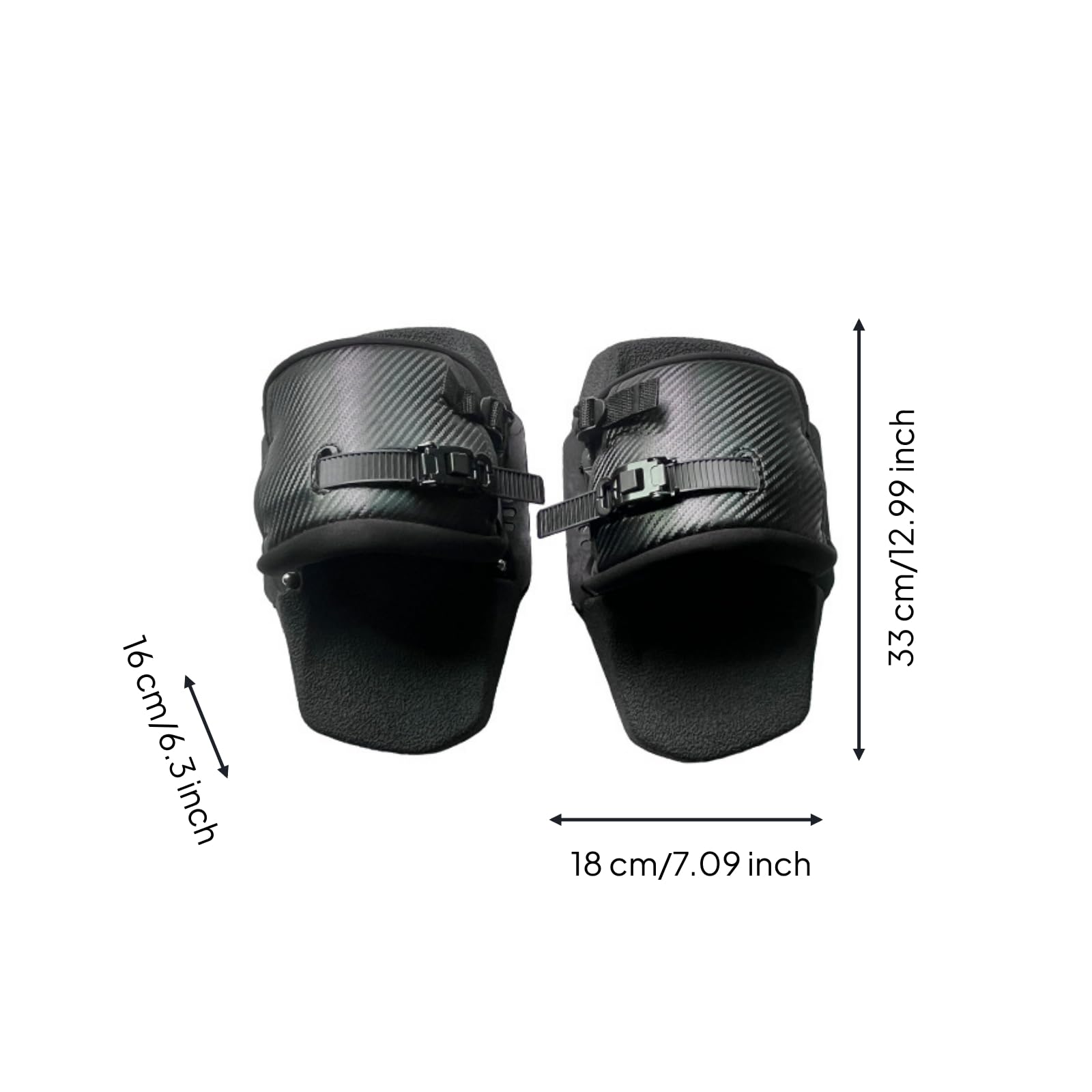 Qianly Calzature da Tavola da Surf Copriscarpe Coperture Protezioni Accessori in TPU con Trazione Potenziata E Adattamento a Diverse Misure Adatte per Surf, S-08