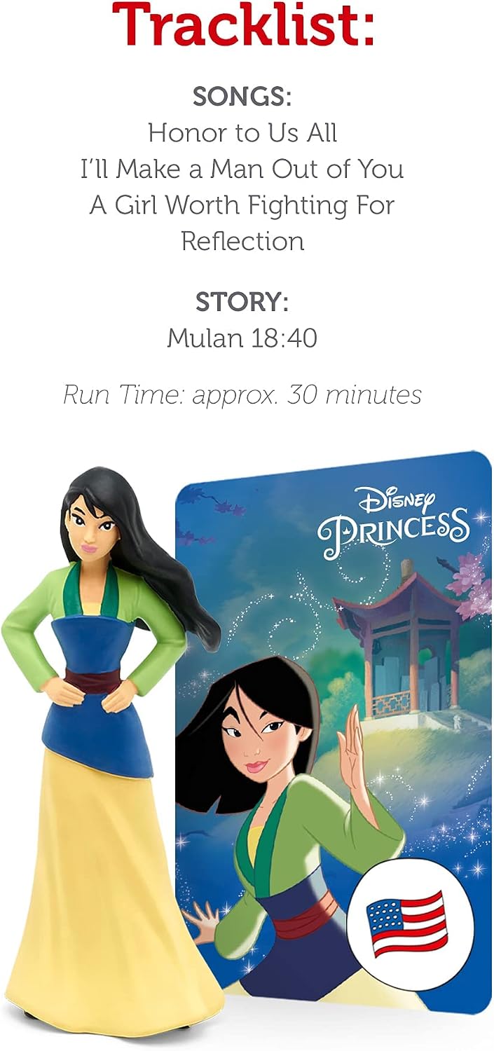 Tonies Mulan Audio Play Character from Disney