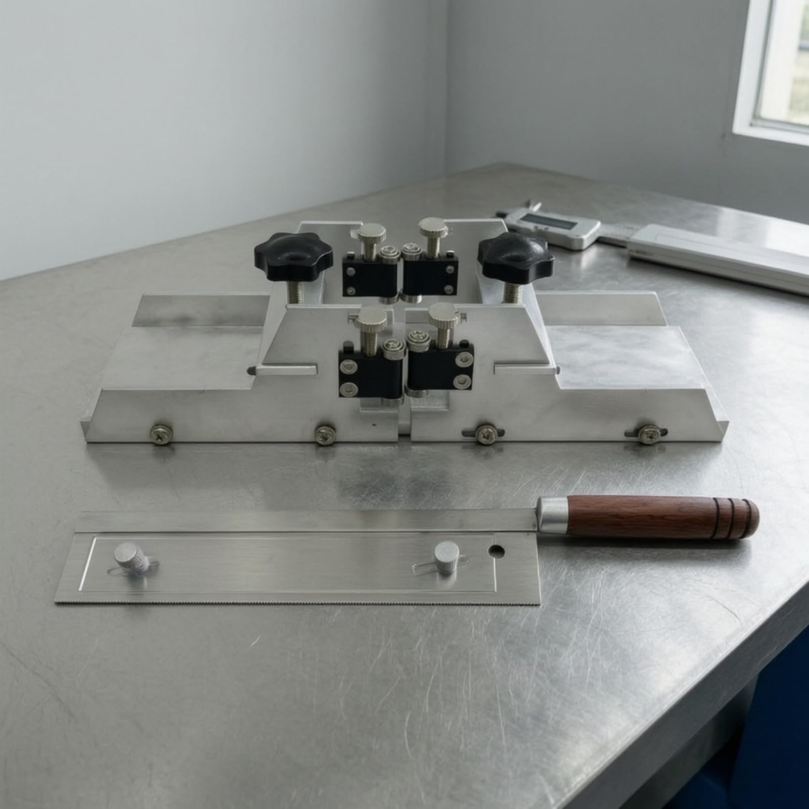 Seghetto da Traforo con Manico in Legno Manuale Seghetto Ergonomico Utensile per Artigiani, Laboratorio