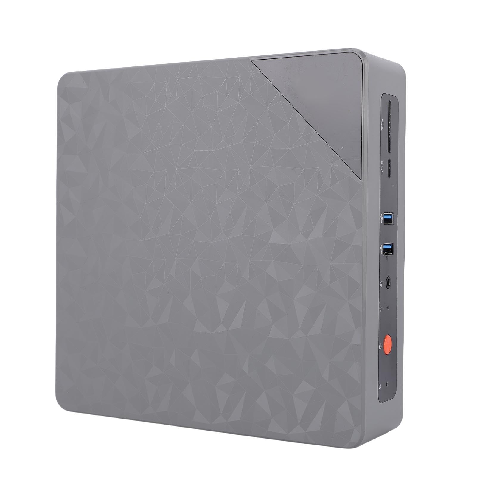 Jiawu Piccolo Computer Desktop Portatile Potente Processore I5 ​​WiFi Dual Band Veloce per Professionisti in Movimento, Materiale ABS (Spina europea I5-3320M-8G-256G)
