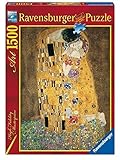 Ravensburger – 1,500 pieces jigsaw puzzle – Klimt: The Kiss