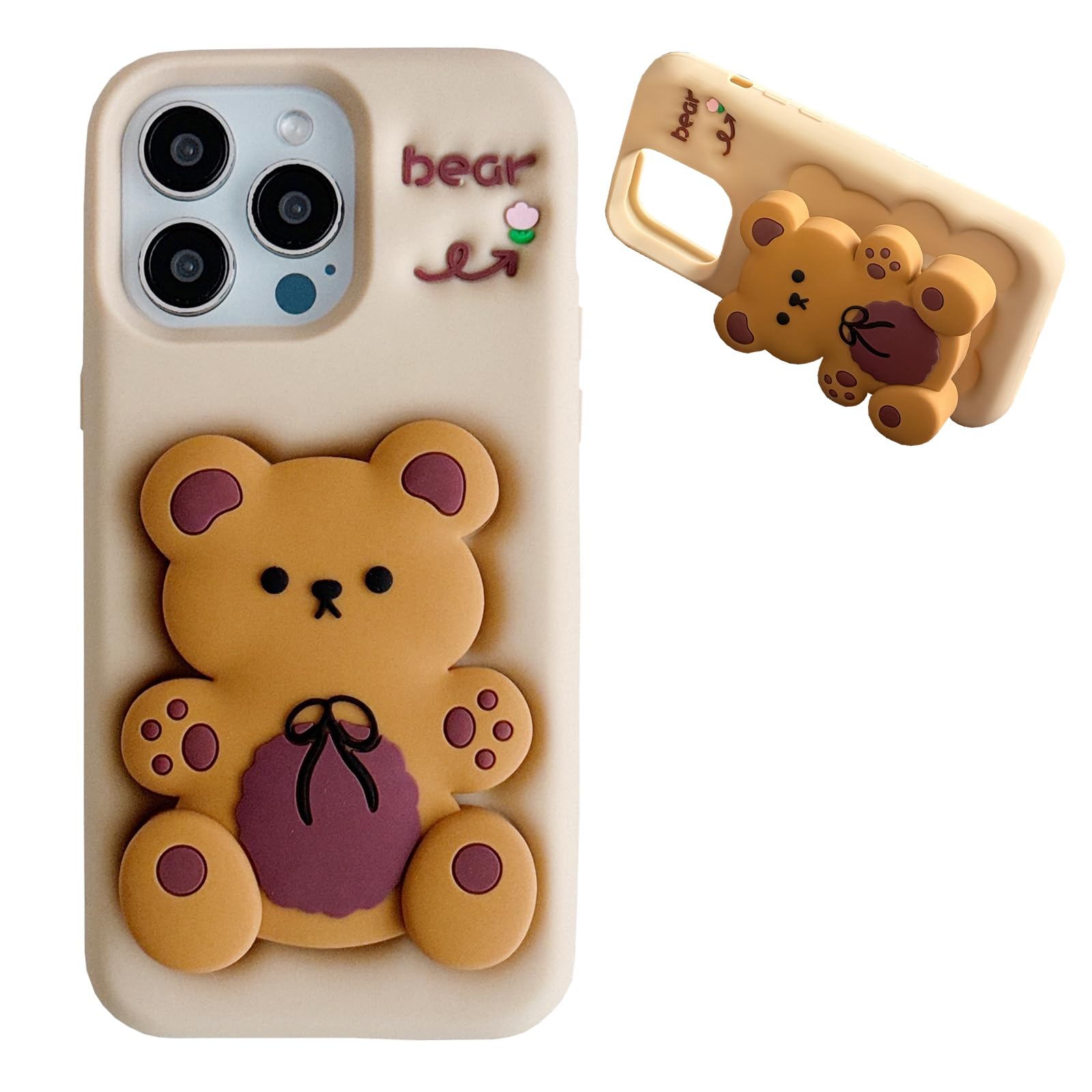 Amazon.co.jp: Yatchen iPhone用カワイイフォンケース、キーチェーン