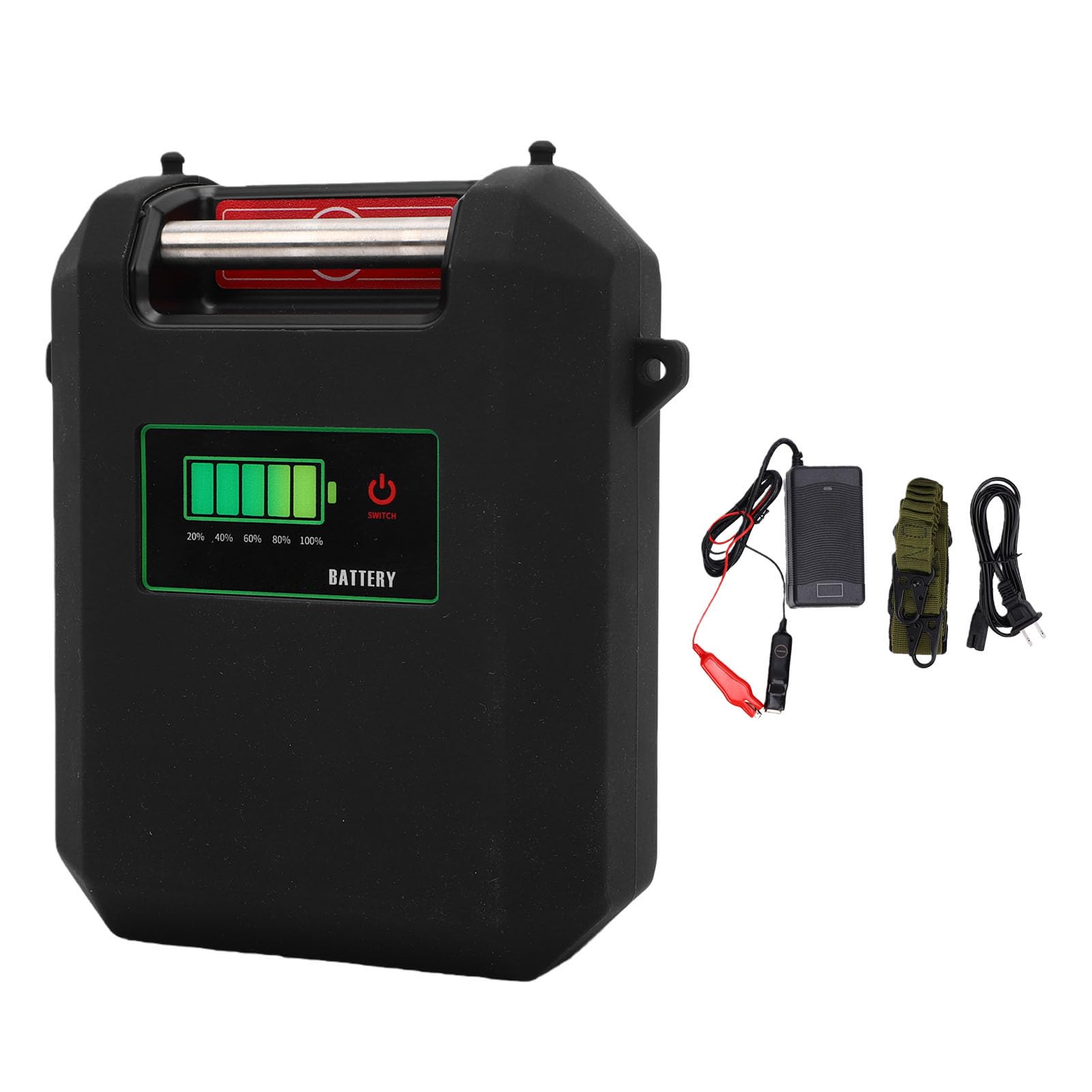 Amazon | ダイワ用電動リールバッテリー 10000mAh | 高い安全機能、LED