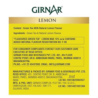 Girnar Green Tea With Lemon