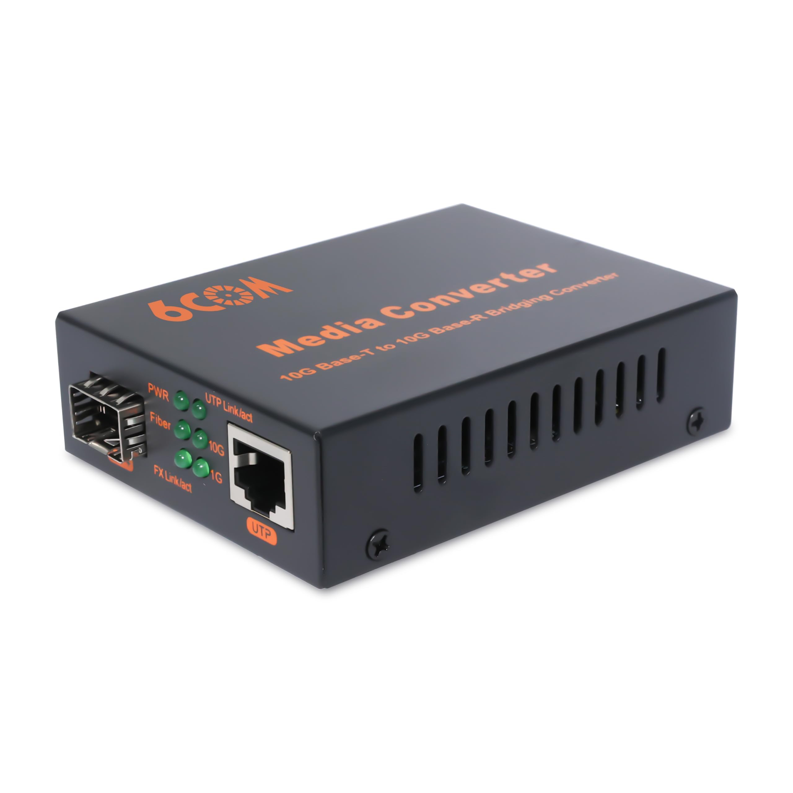 10gbe Media Converter,SFP+ to RJ45 Media Converter 10Gb Fiber to Ethernet