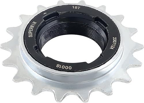 Miniatura 8 de ZUKKA Rueda libre de bicicleta de una sola velocidad 16t18t20t compatible con rueda libre de bicicleta 12 x 18 de una sola velocidad accesorio de