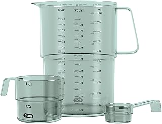 25895-CN Measuring Cup Set, Set of 4, Nordic Green
