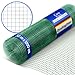 Produktbild casa pura Volierendraht Drahtgitter feinmaschig 50cm hoch x 10m lang für Hochbeet 4-Eck Drahtgeflecht, Nagergitter, Vogeldraht, Volierengitter, Gitterdraht, Drahtzaun grüne PVC Maschen-Weite 13x13mm