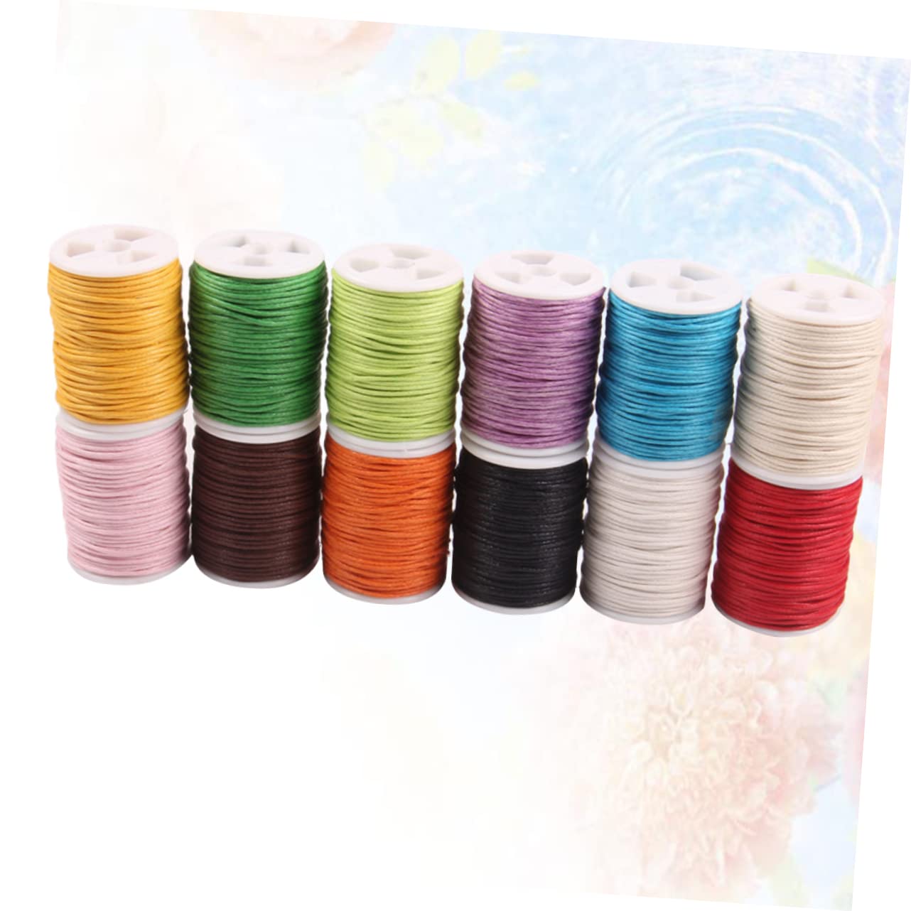 Corda Cerata in Cotone per Maglia 1mm 10m 12 Pezzi