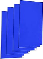 Vista 1 de HFS (R) 4 alfombrillas de 30 hojas adhesivas azules de 18 x 36 pulgadas para sala limpia, laboratorio, hospital, 4 alfombrillas/caja