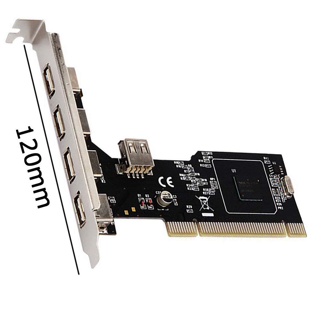 Amazon.co.jp: PCI接続 USB2.0 4ポート増設インターフェースボード