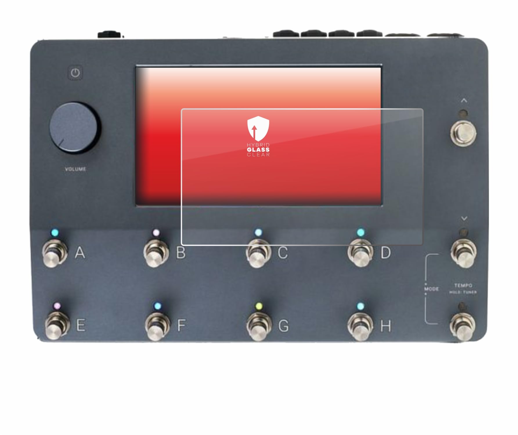 upscreen Tempered Glass Screen Protector for Neural DSP Quad 
