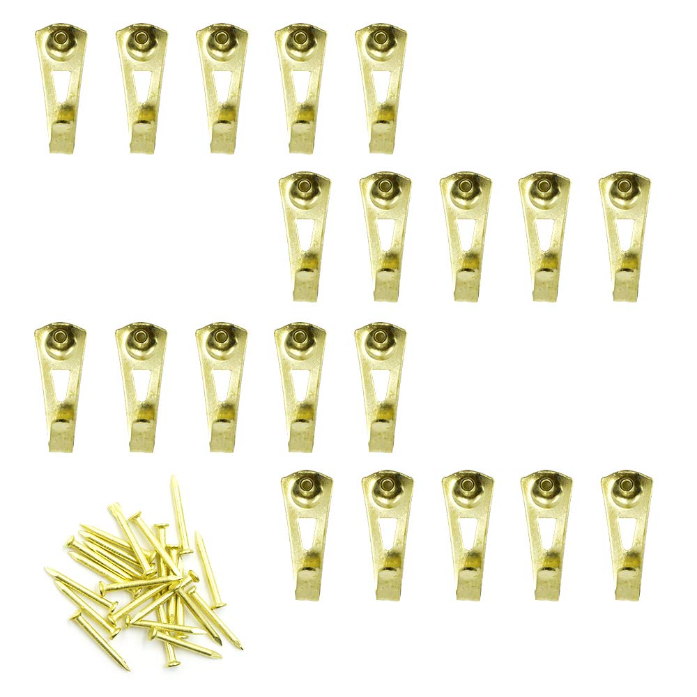 HONJIE Plaster Picture Hangers for Plaster Walls with Screw Picture