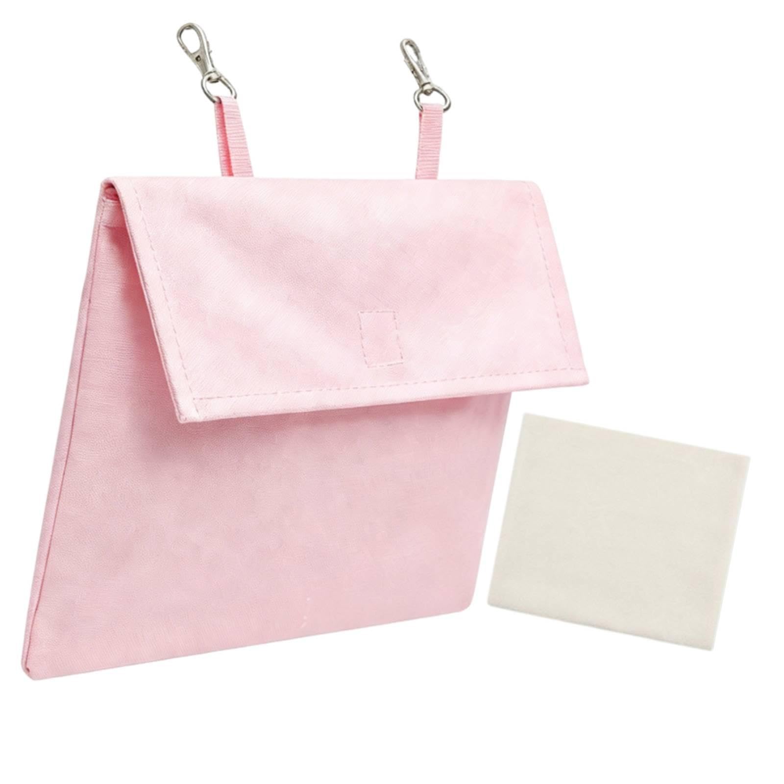 SECRET DESIRE Cool Ice Pack for Pet Cage Summer Pet Cooling Pouch for Bunny Travel Rodents Pink-image-3