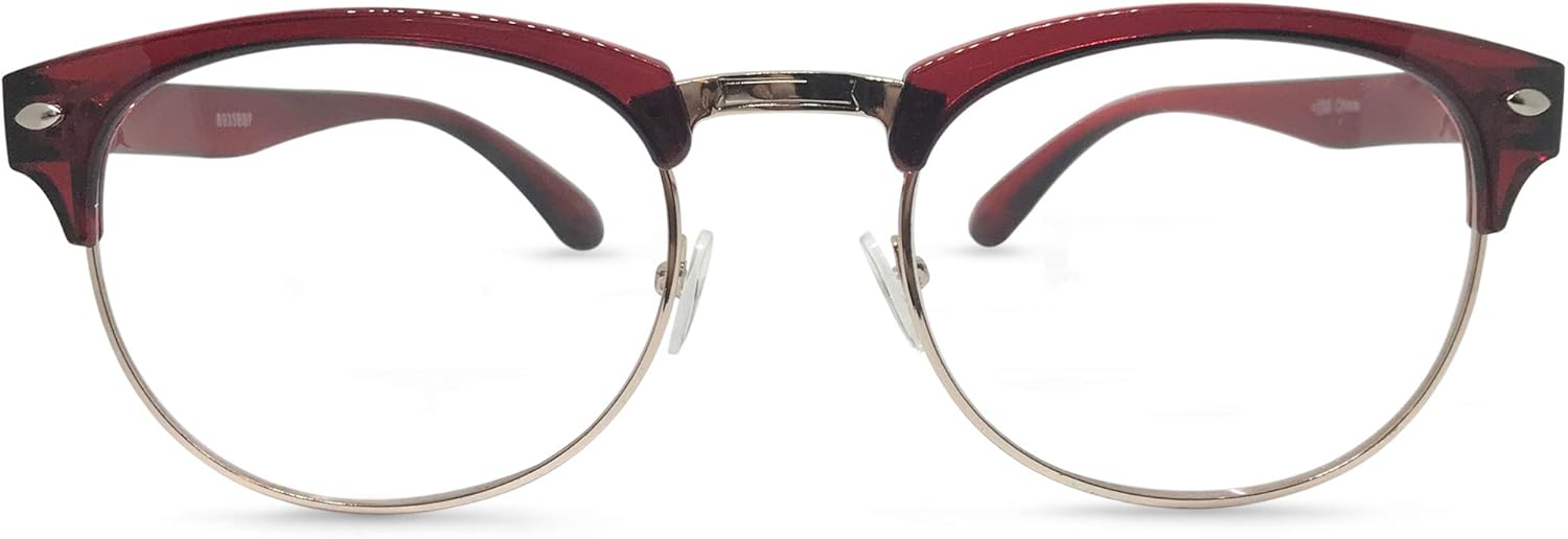 Cambridge Blended Bifocal Reading Glasses Set with Hard