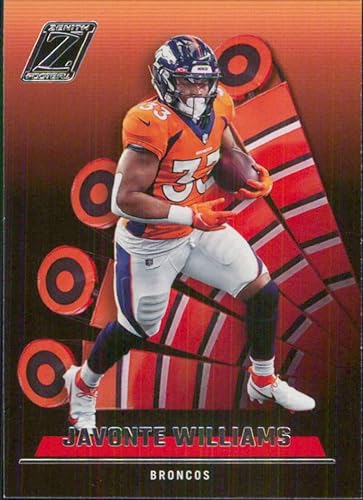 Football Trading Card NFL 2022 Panini Zenith Retail #78 Javonte Williams NM Near Mint Broncos