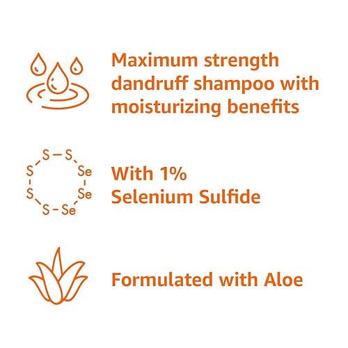 Miniatura 3 de Tienda Basics Champú hidratante para la caspa, 11 onzas líquidas, paquete de 1