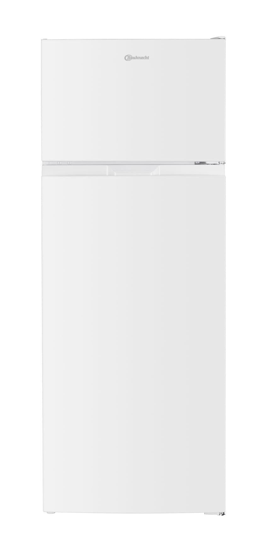 Bauknecht K55T0 413W Freistehende Kühl-Gefrierkombination/Gefrierfach oben/Doppeltürer/EEK D / 4 Ablagen / 1 Obst- und Gemüseschublade/weiß