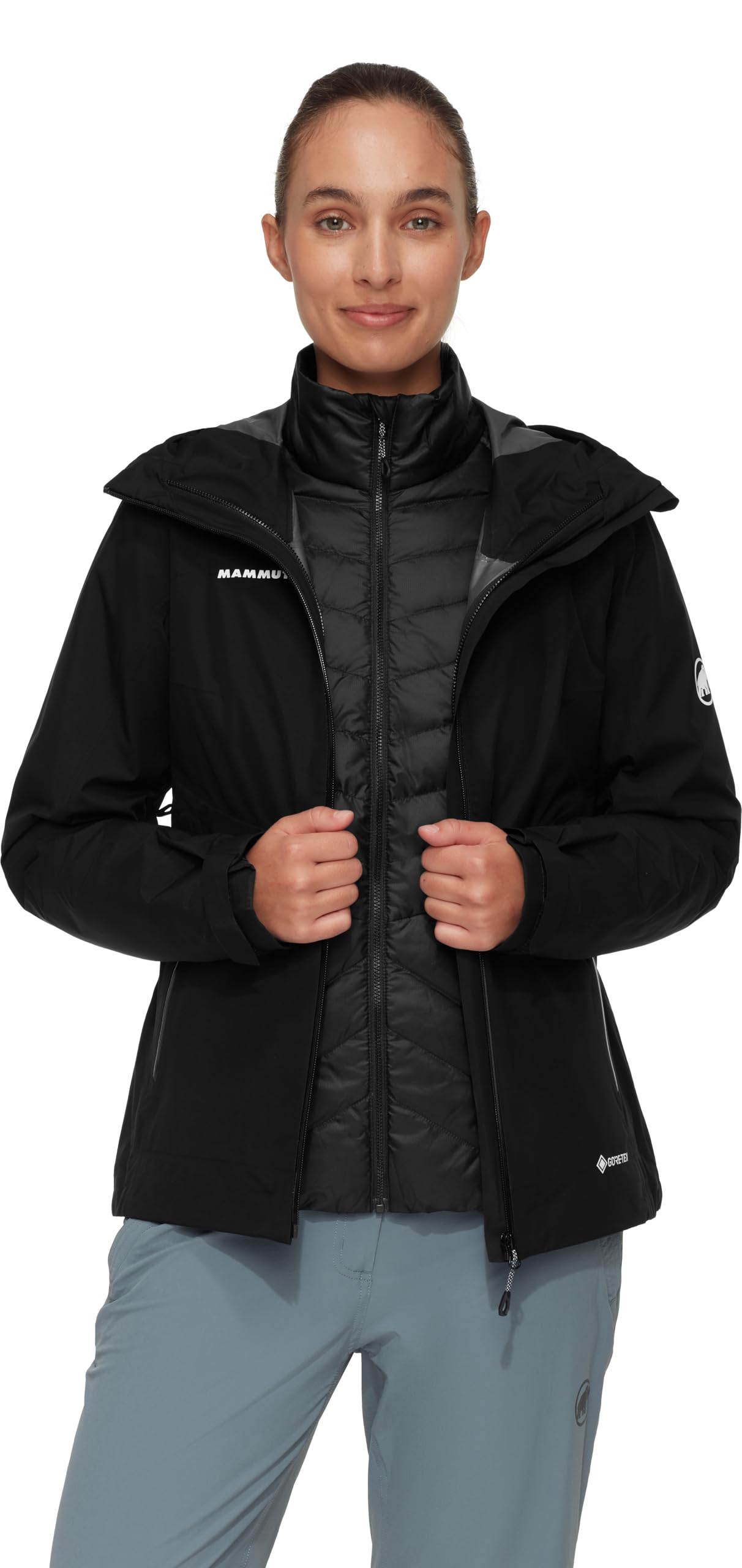 Mammut Kurtka hardshellowa Kobiety Convey 3 In 1 Hs Hooded Jacket Women