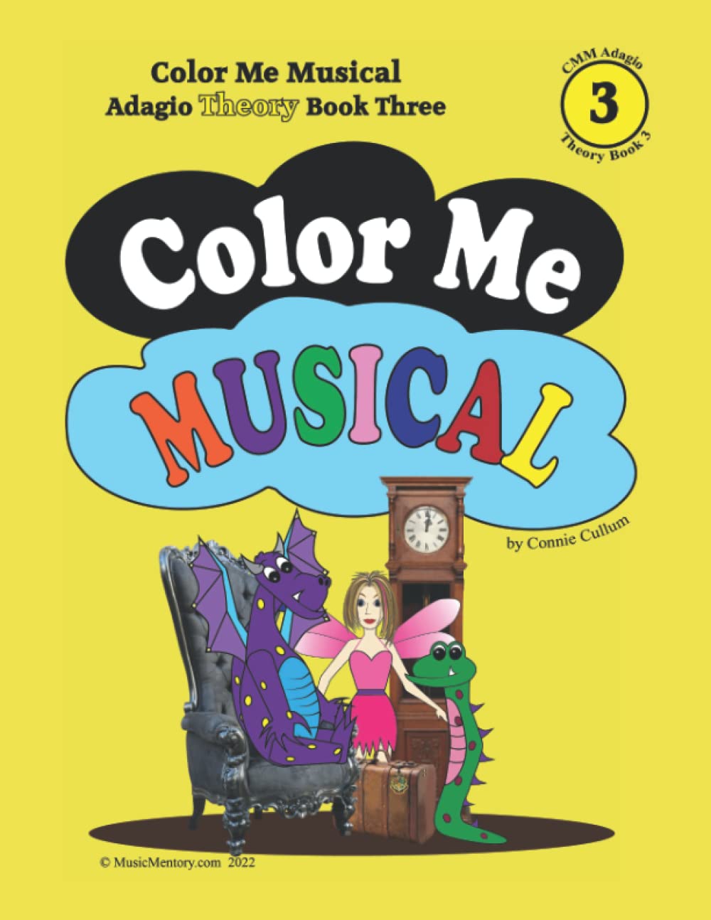 Color Me Musical Adagio Theory Book Three (Color Me Musical Piano and Theory Books)