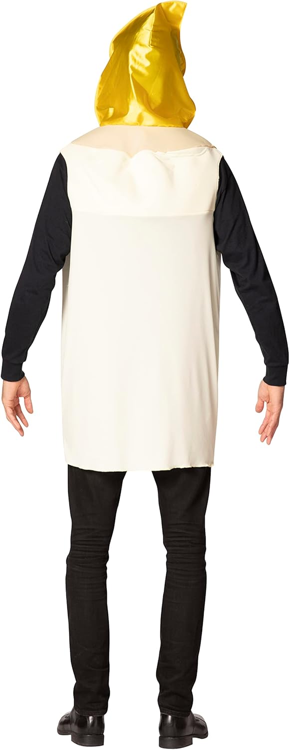 Rasta Imposta Candlestick Costume Taper Candles Candle Holder Candelabra Sconce Dress Up Cosplay Party Costumes, Adult One Size