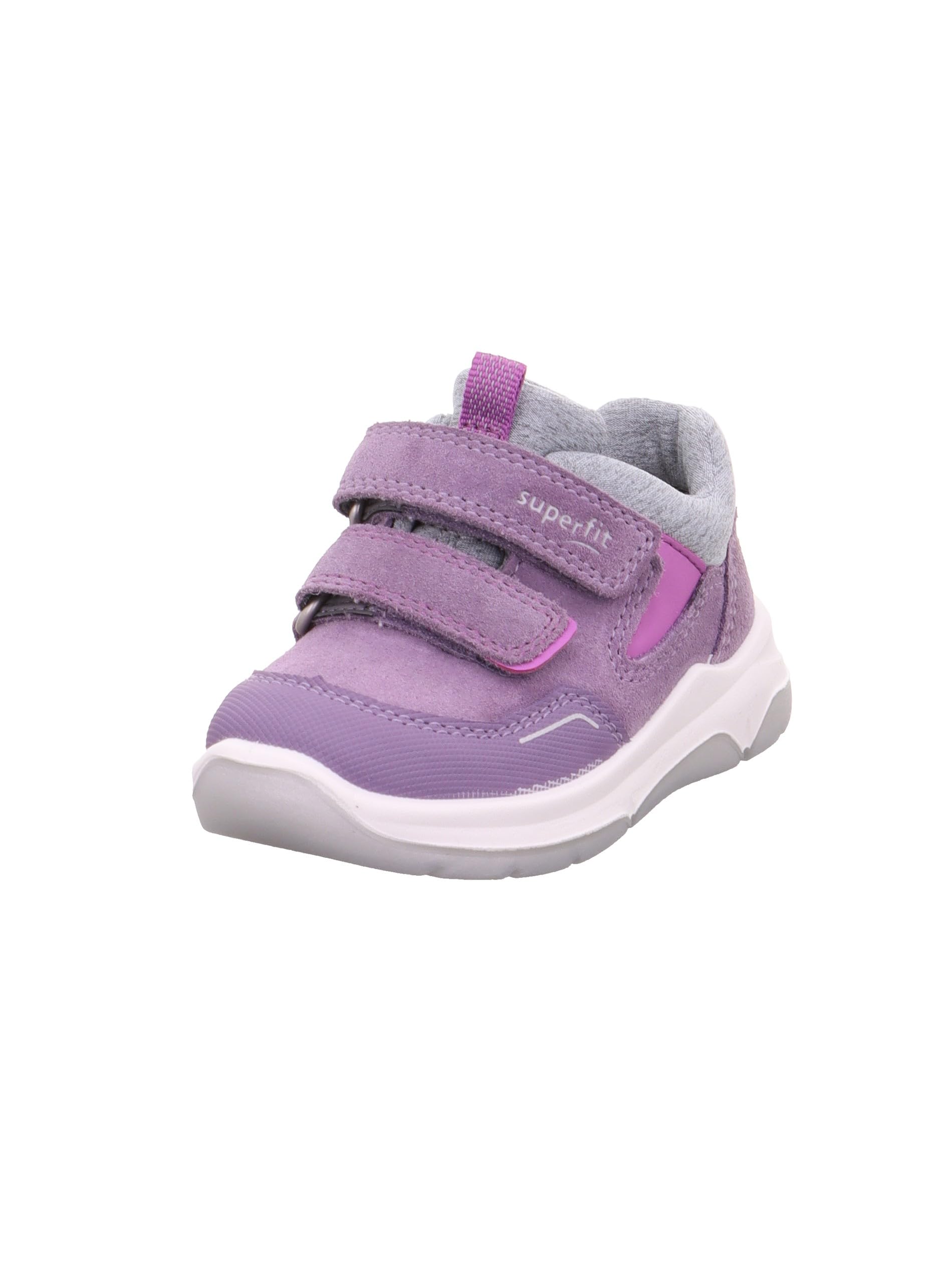 Superfit Girl's Cooper First walking shoes, Purple 8500, 5.5 UK Child