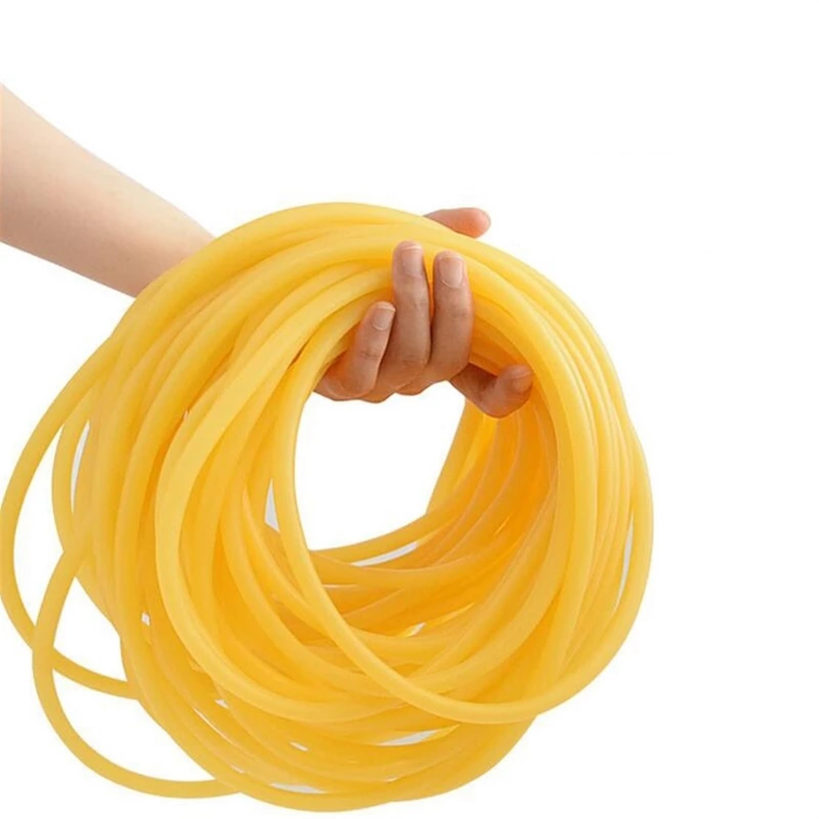 flexiable rubber Camping Accessories 1 meter Natural Latex Rubber Tube Elastic Tube Band drain elastic (Color : 10x14mm 1 Meter)