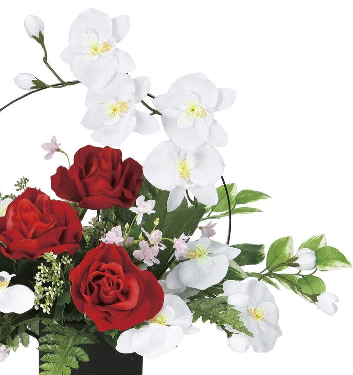 光触媒人工観葉植物 ホワイトポット付き V-CAT 光触媒人工観葉植物