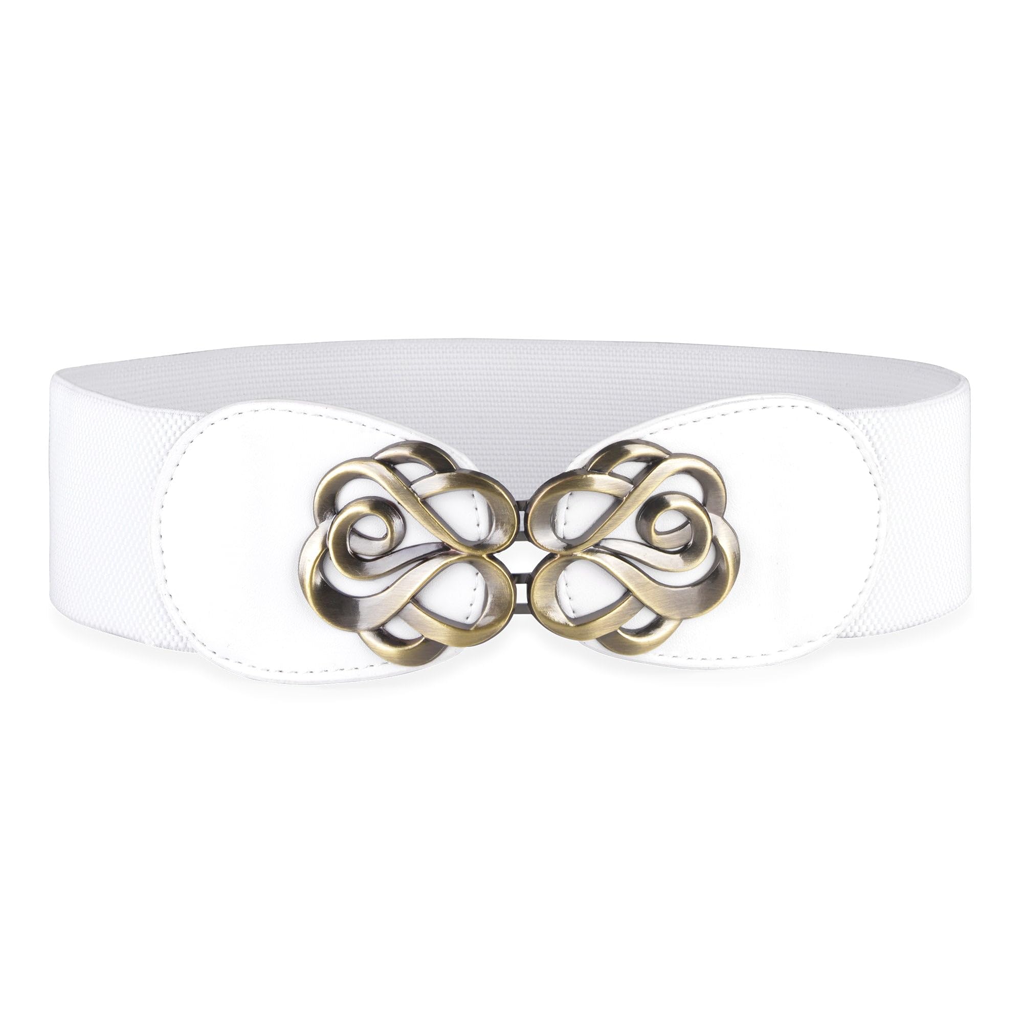 BlackButterfly Classico Triplo Gancio Largo Elastico Stretto Allungare Girovita Cintura Blu Reale S 102813776