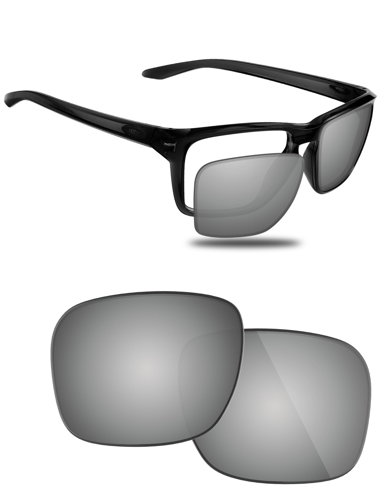 Fiskr Polarized Lenses Replacement Compatible with Oakley Sylas OO9448 57mm Sunglass, Impact Resistant &amp; Perfect Fit