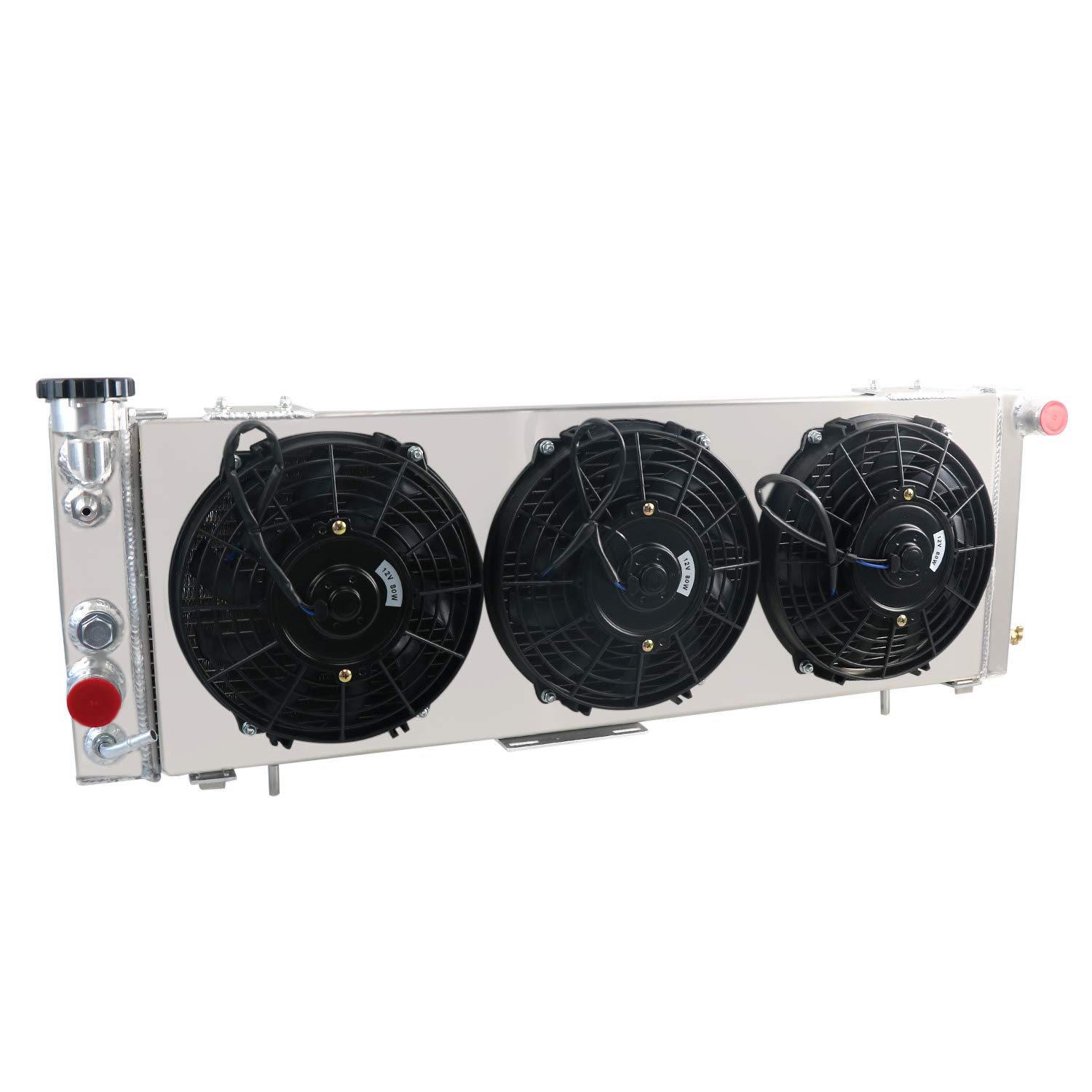 Extruded Core Radiator And Triple Electric Fans 8401 Jeep, 55 OFF