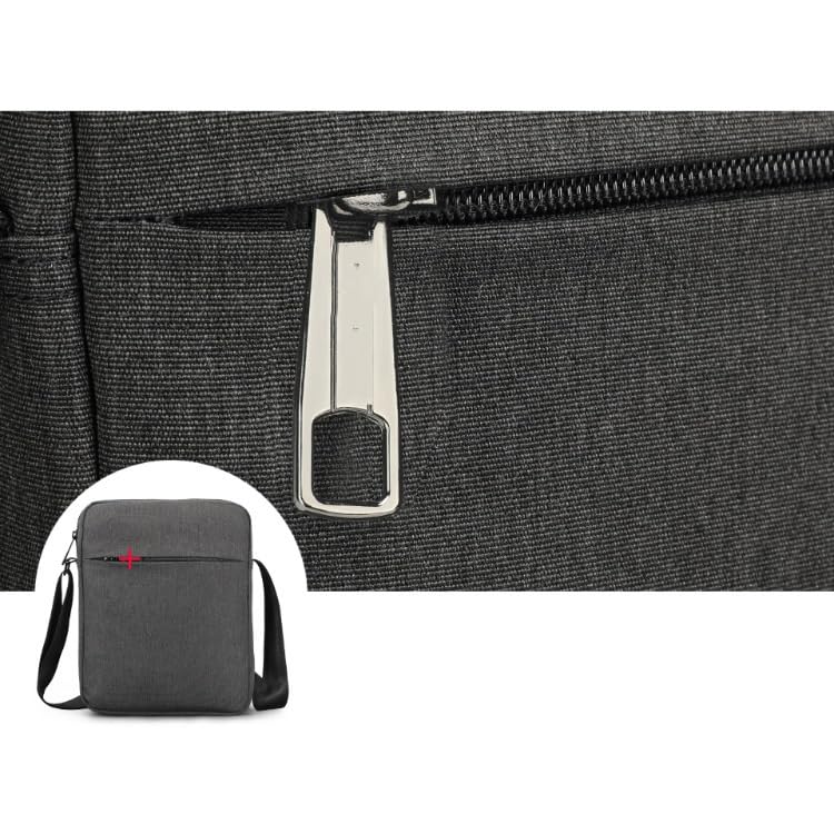 Bolso tipo mensajero impermeable para hombre miniatura 6