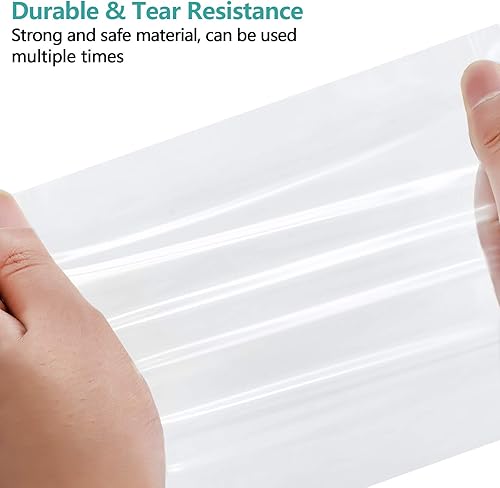 Miniatura 3 de joybest Bolsas de plástico de polietileno con cierre resellable de 5 x 7 pulgadas (1000 unidades) - Bolsas de polietileno con cierre resellable con