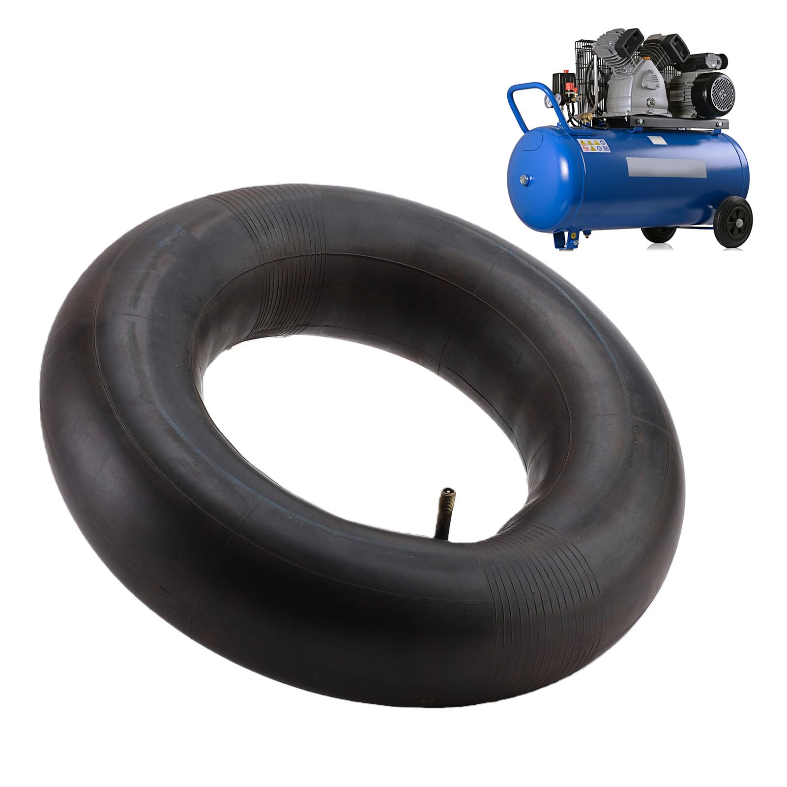 Aramox Dętka 3.50-8, Wytrzymała Dętka Zamienna 13x3.50-8 z Metalowym Zaworem TR87 do Kosiarek, Gokartów i Wózków Ręcznych