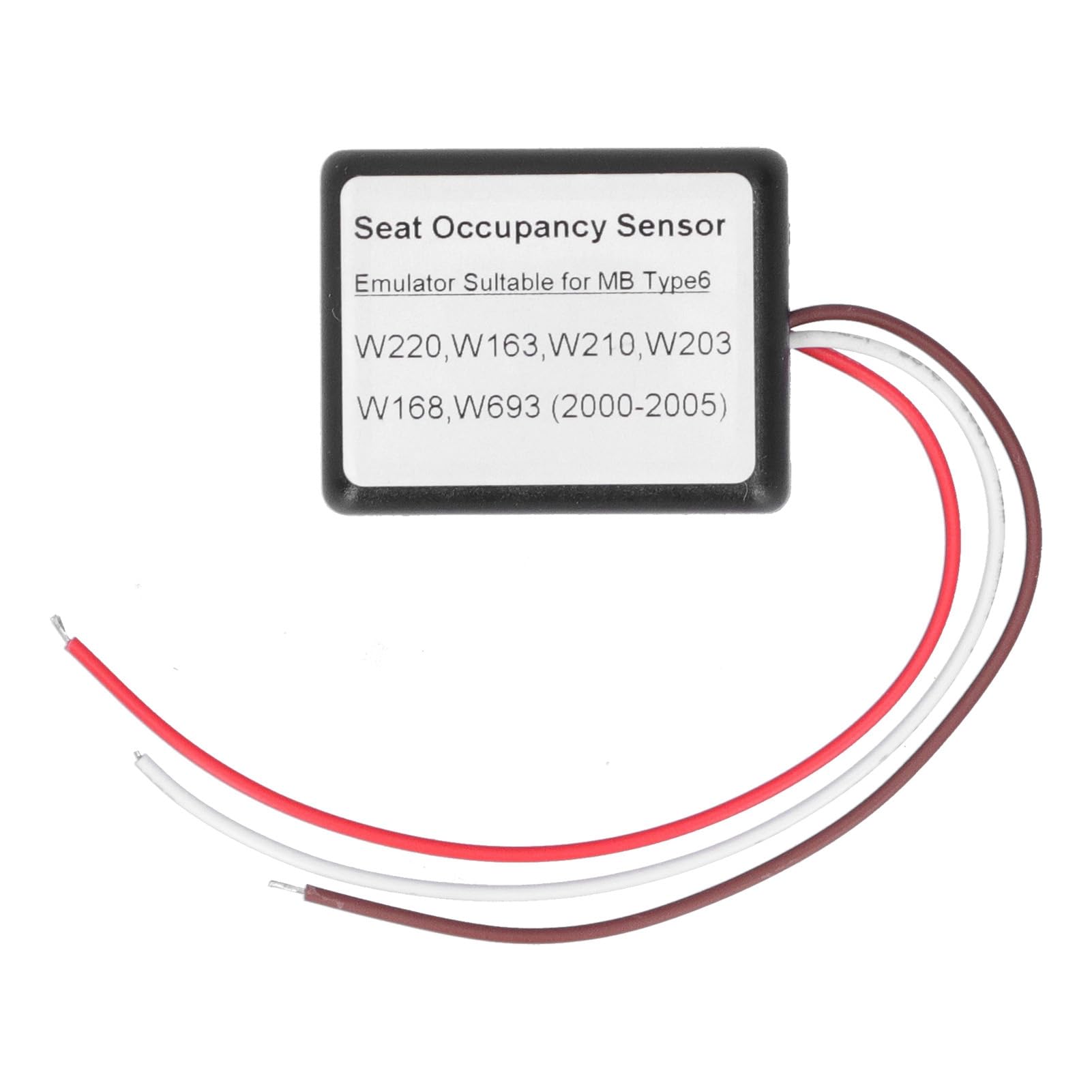 Emulatore del sensore di occupazione del sedile compatibile con tipo 6 W220/W163/W210/W203/W168/W639 G2g839, adatto per veicoli selezionati, funzionamento affidabile