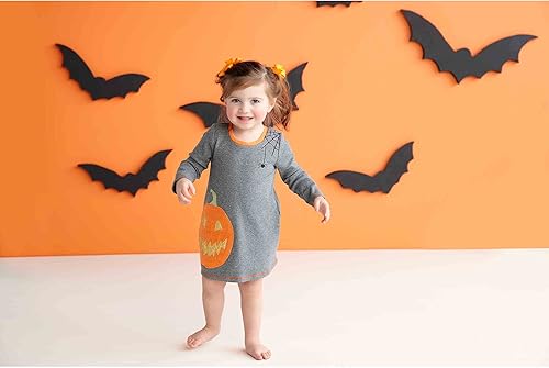 Miniatura 2 de Mud Pie Vestido de camiseta de Halloween para niña de talla única para bebé