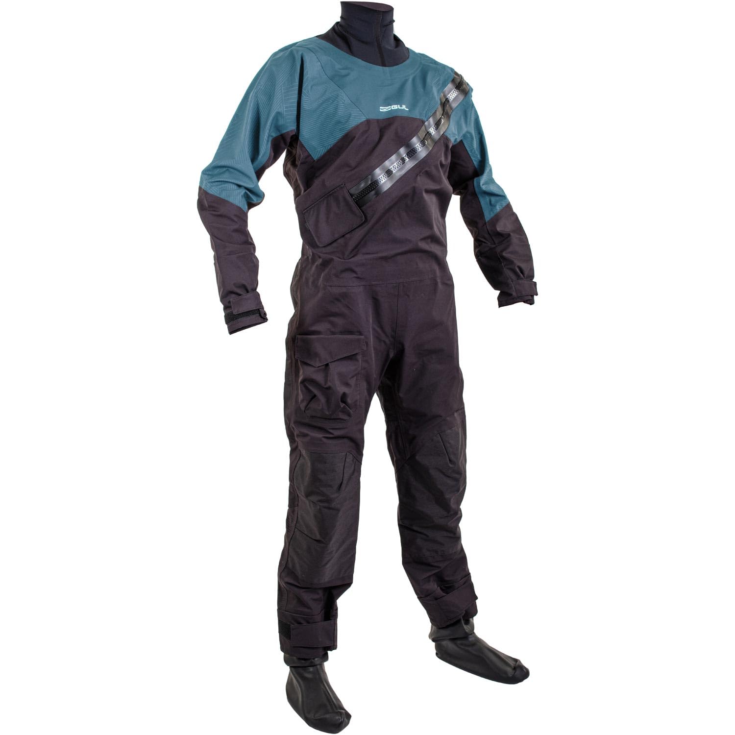 GUL Junior Dartmouth Trockenanzug - Schwarz/blau