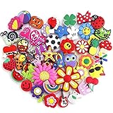 USE: Bunte und speziell auf fit Crocs für Kinder und Erwachsene sowie Band Armbänder gemacht, wenn Sie wollen. Dieser Blume Reize sind auch geeignet für DIY Haarband, Armband, Armband oder anderes Handwerk.