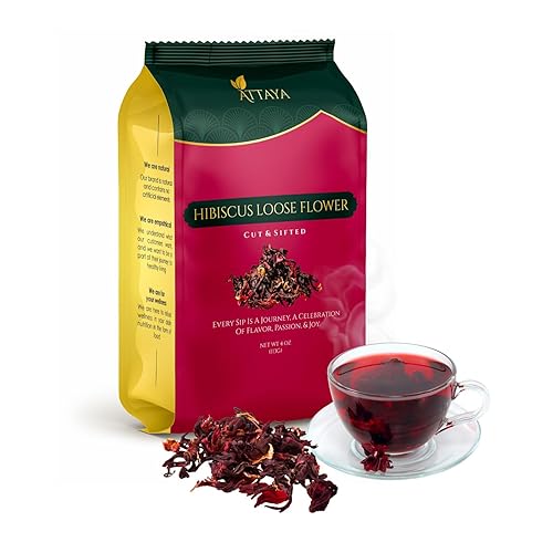 Miniatura 3 de Hibiscus Flowers 16oz + Hibiscus Tropical Herbal 100 bolsas de té