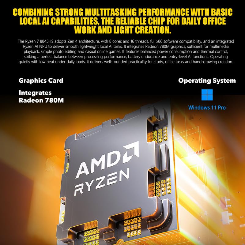 Image of Lenovo IdeaPad 5 2-in-1 Laptop Touchscreen, AMD Ryzen 7 8845HS, 16GB 2TB