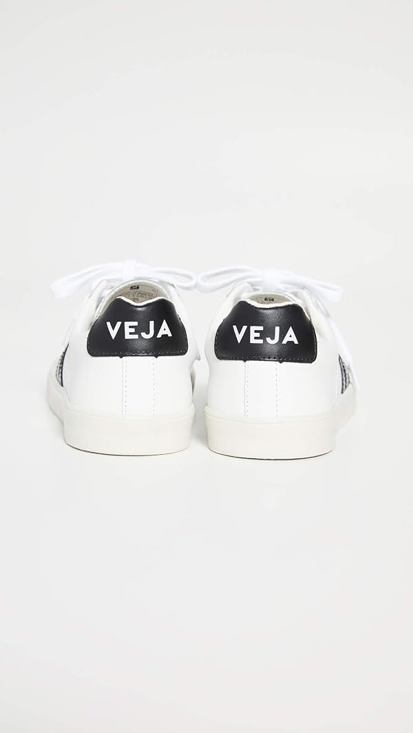 Veja Women's Esplar Logo Sneakers, Extra White/Black, 5 Medium US by Veja - Used condition - Image 4