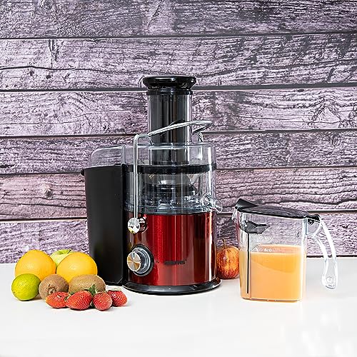 Powerful Juice Extractor With Stainless Steel Body With 2.2 L Extra Large Pulp Container 2.2 L 800 W GJE46011 Multicolour