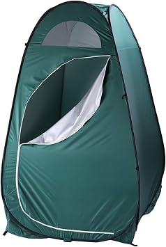 Pop Up Privacy Shower Tent, Sun Sunshade Canopy Outdoor Rain Shelter with Carry Bag for Camping, Beach, or Tailgate Army Green