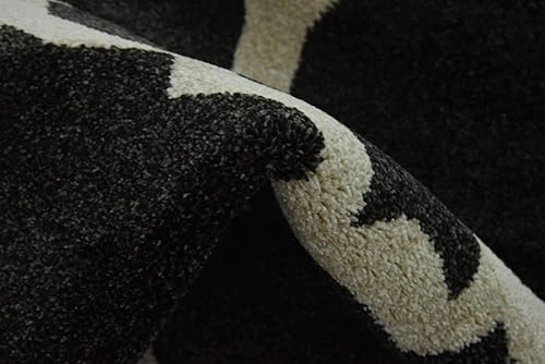 Vista 118 de Unique Loom Trellis Collection - Alfombra estilo marroquí de enrejado gris oscuro (8' 0 pies x 11' 0 pies)