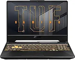 ASUS TUF A15 FA506NCR-HN108W Notebook Gamer, AMD Ryzen 7 7435HS, RTX 3050 4GB, 8GB RAM DDR5, SSD 512GB, Tela 15.6" FHD 144Hz, Windows 11, Preto Grafite