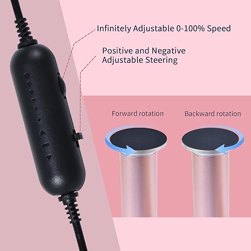 Miniatura 4 de Removedor eléctrico de callos de pies de 4.8 pulgadas más largo con 80 discos de papel de lija, removedor profesional de callos de aluminio para