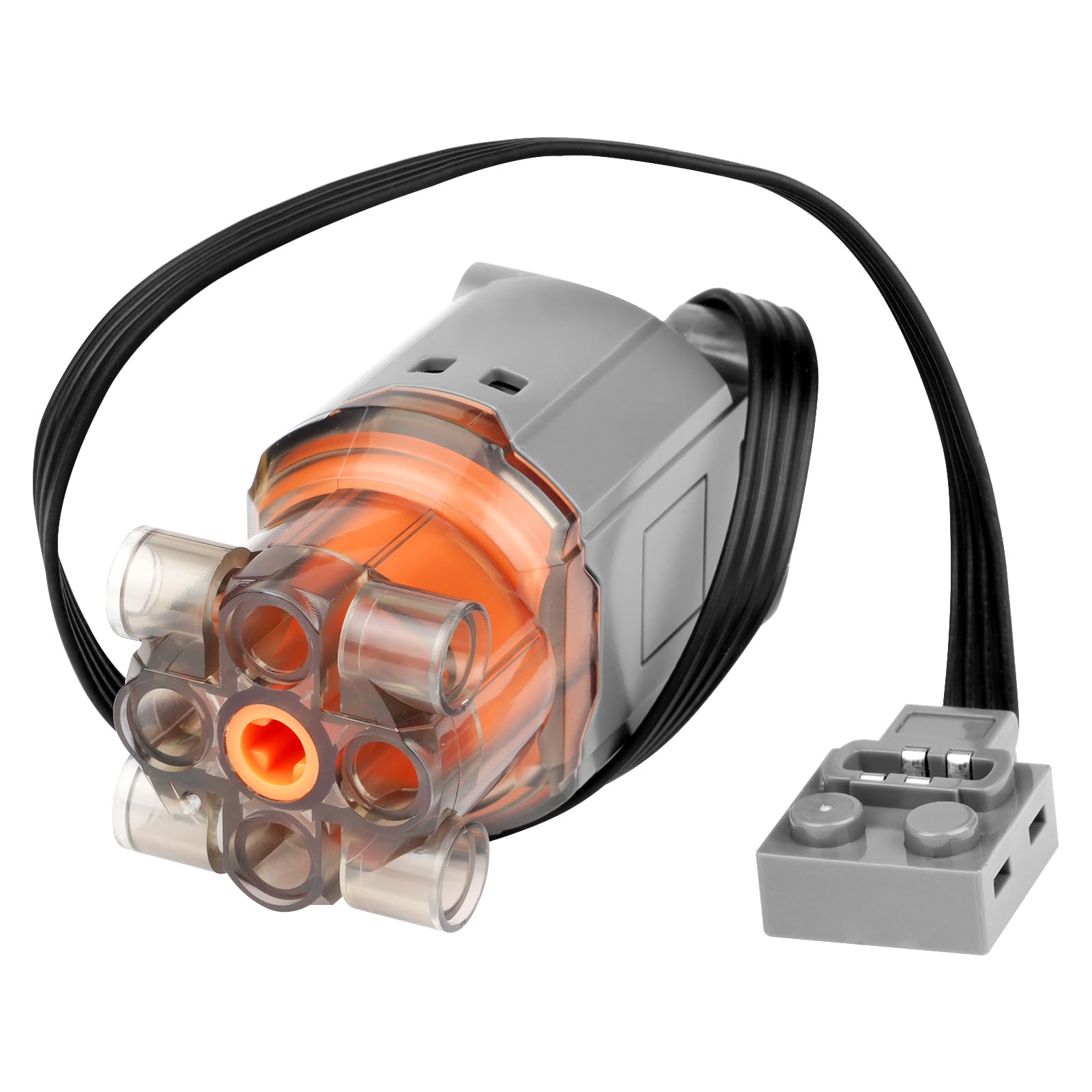 HOTUT Power Functions Servo Motor, L Motor Power Functions Servo Motor Accessories, Servo Motor Function Power Function Accessory, Servo Motor Parts Electric Motor, Compatible with Many Models