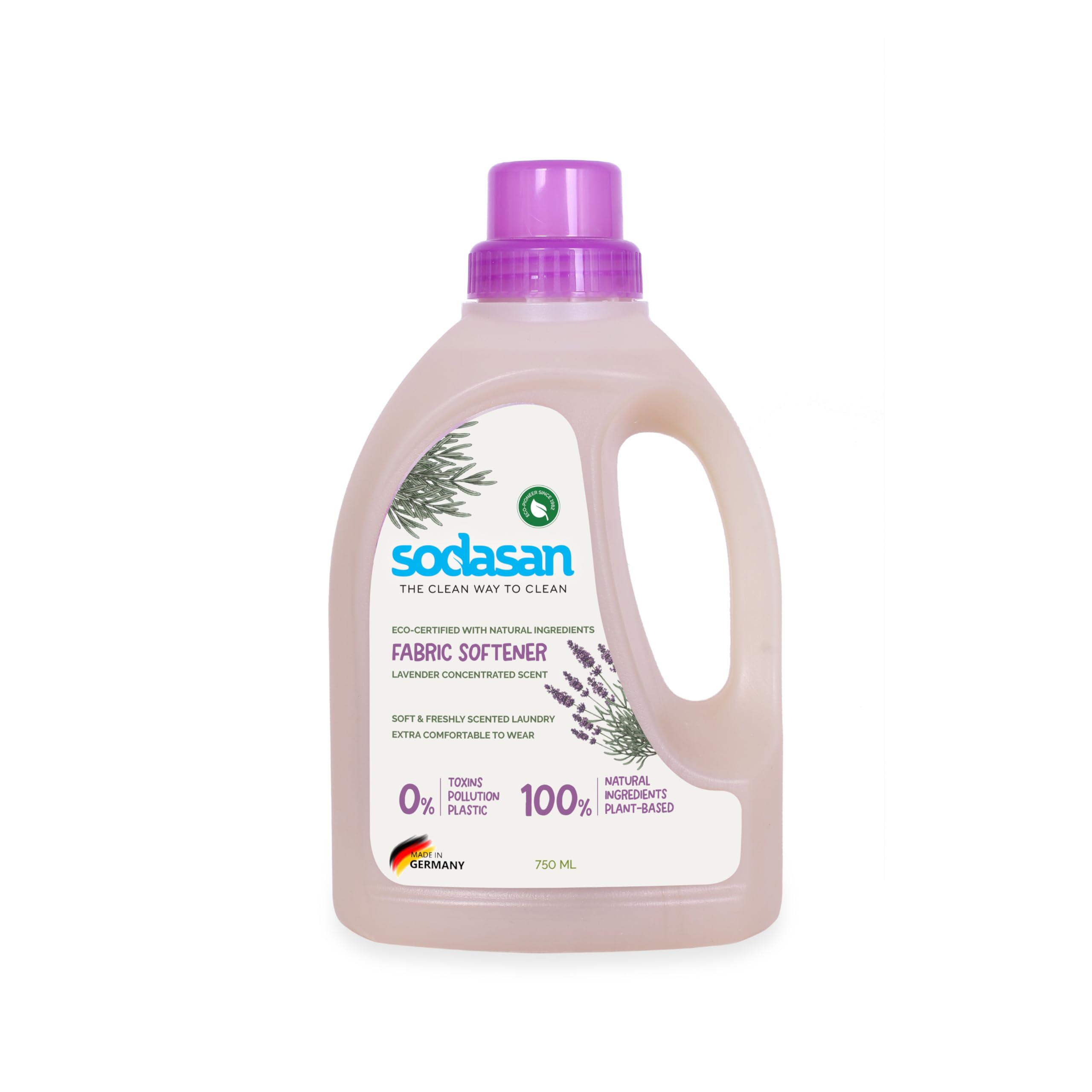Sodasan Fabric Softener Lavender 750ml