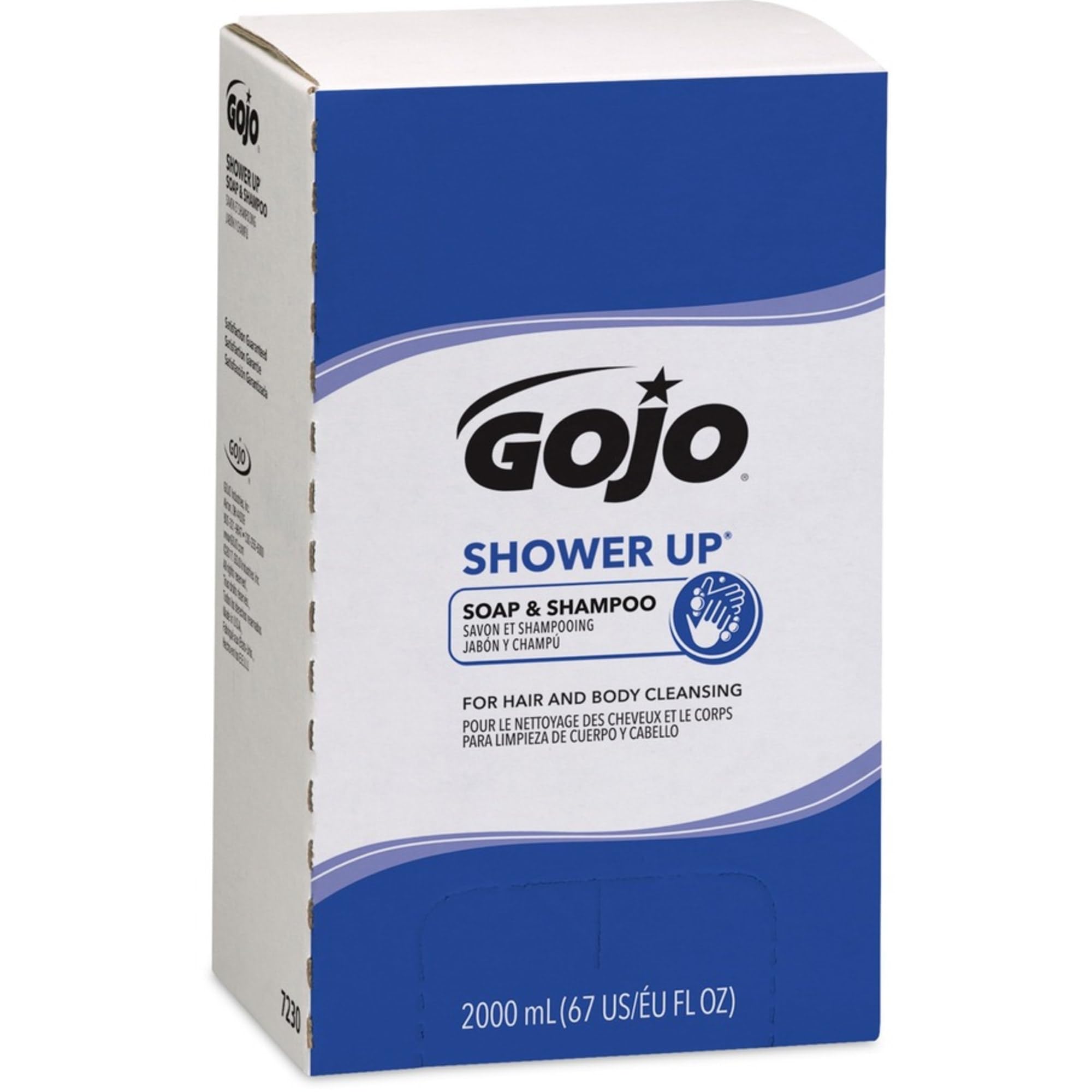 Amazon.com: GOJO SHOWER UP Soap & Shampoo Clean Fragrance, 2000 mL